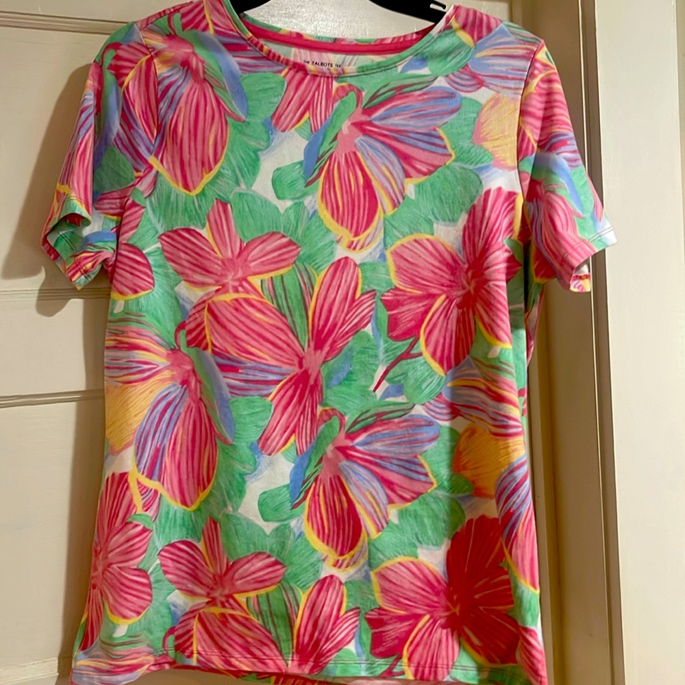 Talbots Plus 1X Tee